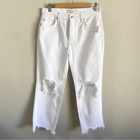 NWT Free People Maggie Mid Rise Straight Leg Jeans - Picture 4 of 9